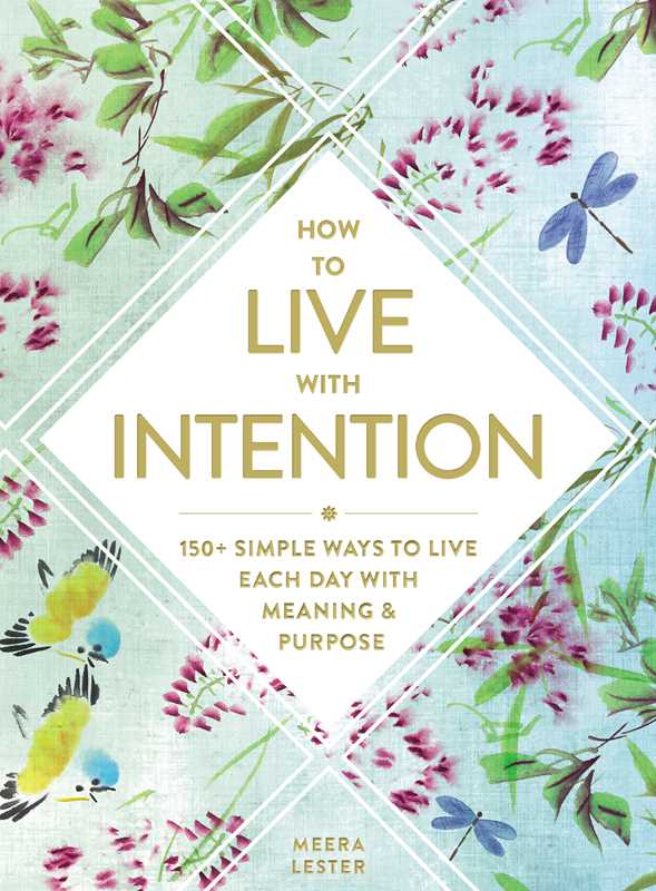 How To Live With Intention